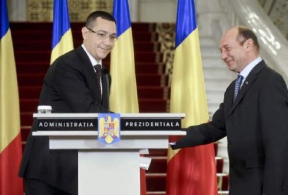 Cine ne reprezintă în UE? Ponta a discutat cu Traian Băsescu la Cotroceni